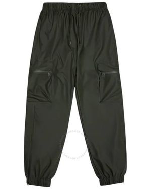 Rains Regular Cargo Rain Trousers - Green