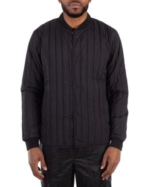 Rains Banja Liner Bomber Jacket - Black