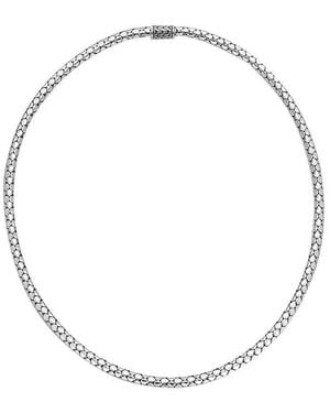 John Hardy Dot Necklace 18" - Metallic
