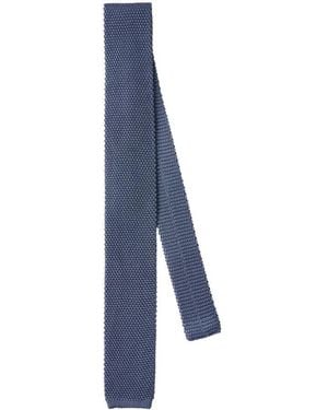 Brunello Cucinelli Silk Knit Tie, Brand (Us - Blue