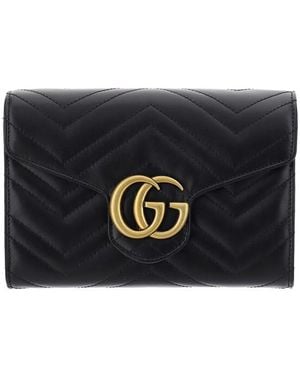 Gucci Marmont Wallet - Black