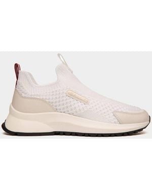 Bally Dewan-T-W Outline Slip-On Trainers, Brand Size 37 Us - Natural