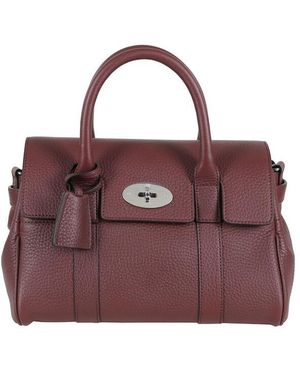 Mulberry Small Babyswater Satchel Hg - Purple