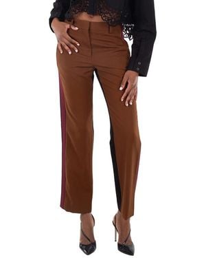 Burberry Dark Birch Lottie Pants, Brand Size 8 (Us - Brown