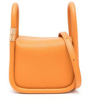 Boyy Wonton 20 Pebble Leather Handbag - Orange