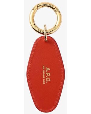 A.P.C. Diamant Keychain - Red