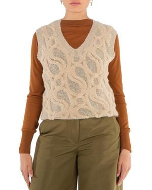 Stella McCartney Ladies Monogram Vest - Green
