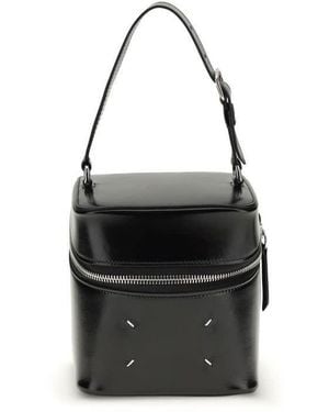 Maison Margiela Calf Leather Bucket Bag - Black