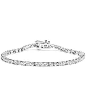 Haus of Brilliance 14K 6.00 Cttw Lab Grown Diamond Classic Tennis Bracelet - Metallic