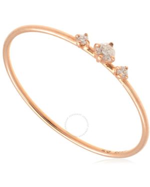 Vanrycke Ladies Stardust 3 And Diamond Ring - Natural