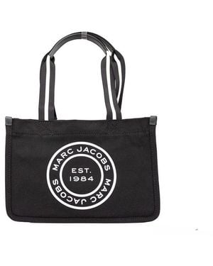 Marc Jacobs Canvas Convertible Tote Bag - Black