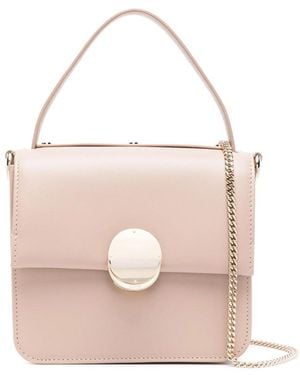 Chloé Micro Penelope Leather Tote Bag - Pink