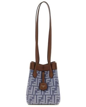 Fendi Origami Mini Shoulder Bag - Purple