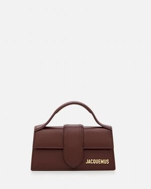 Jacquemus Le Bambino Leather Top Handle Bag - Brown
