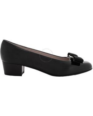 Ferragamo Salvatore Vara Bow Pump Shoe - Black