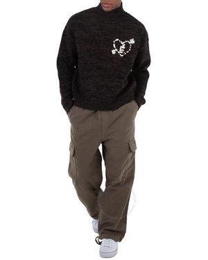 Etudes Studio Wool Quartier Mouline Jumper, Brand - Black