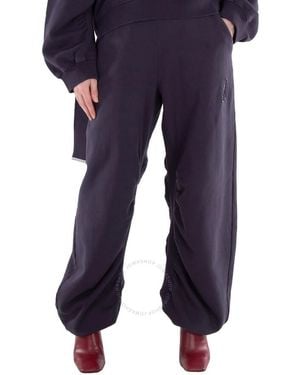 The Attico Baia Long Sweat Trousers - Blue