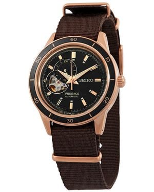 Seiko Presage Automatic Black Dial Watch