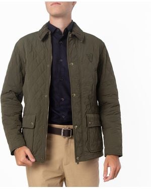Burberry Quilted Nylon Barn Jacket - Green