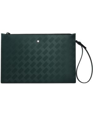 Montblanc Extreme 3.0 British Leather Pouch With Strap - Green