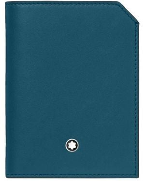 Montblanc Meisterstuck Selection Mini Soft Wallet - Blue