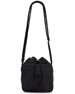 Saint Laurent Nylon Bucket Bag - Black