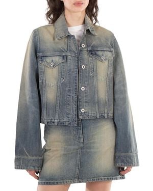 KENZO Embroidered Logo Long Sleeve Jacket - Grey