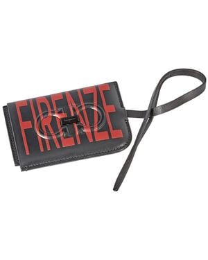 Ferragamo Salvatore Firenze Id Holder - Black