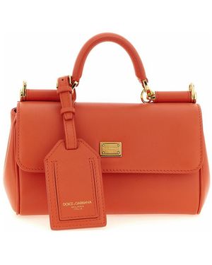Dolce & Gabbana Dolce & Gabbana My Sicily Top Handle Bag - Red