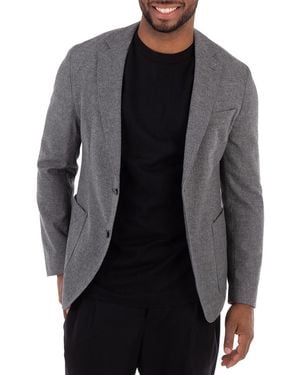 BOSS Single-Breasted Slim-Fit Jacket, Brand Size 50 (Us - Black
