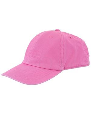 MM6 by Maison Martin Margiela Number Logo Embroidered Cap - Pink