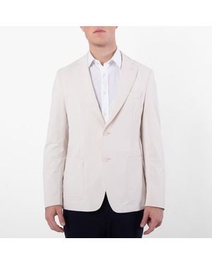 BOSS Hanry Slim-Fit Jacket, Brand Size 48 (Us - White
