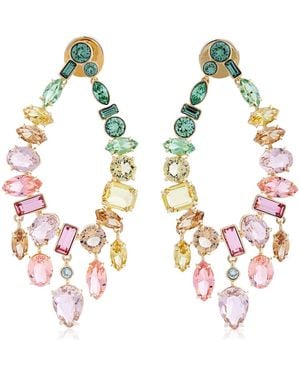 Swarovski Gema Ombre Crystal Earrings - Metallic