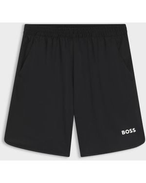 BOSS Active Quick-Dry Shorts - Black