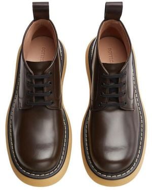 Bottega Veneta The Bounce Swell Ankle Boots - Brown