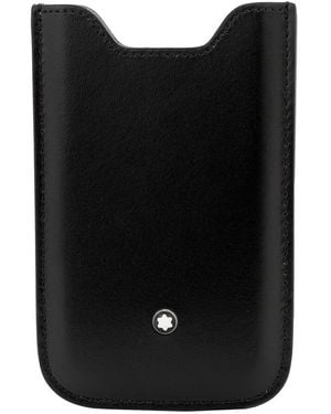 Montblanc Leather Meisterstuck Iphone 4S Case - Black