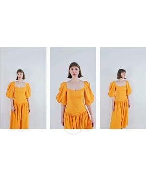Rejina Pyo Ladies Louisa Dress, Brand Size 38 (Us - Orange