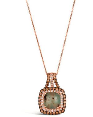 Le Vian Ladies Aquaprase Necklaces Set - Metallic