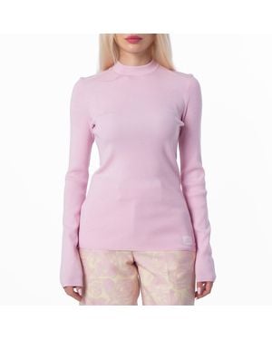 Burberry Ekd Wool Blend Jumper - Pink