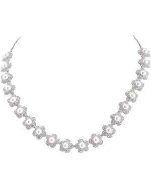 Swarovski Ariana Grande X Necklace - Metallic