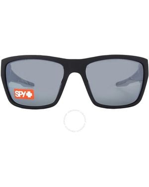 Spy Dirty Mo 2 Hd Plus Grey Green With Silver Spectra Mirror Wrap Sunglasses 6700000000019