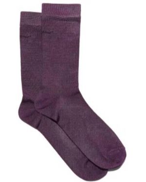Ferragamo Classic Crew Socks - Purple
