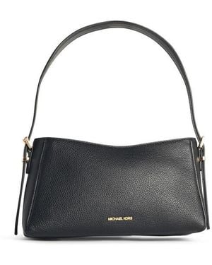 Michael Kors Michael Moore Leather Bag - Black