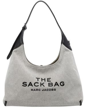 Marc Jacobs Canvas Shoulder Bag - Gray