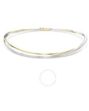 Swarovski Hyperbola Choker Mixed Plating - White
