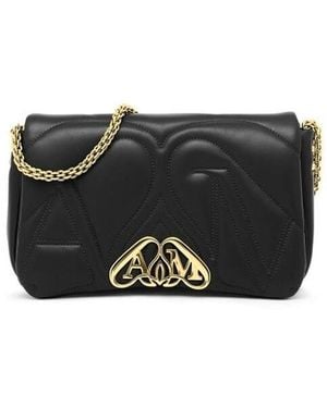 McQueen The Seal Bag - Black