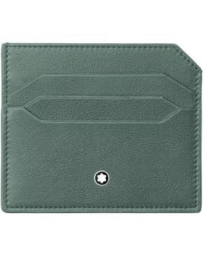 Montblanc Selection Soft Card Holder 6Cc - Green