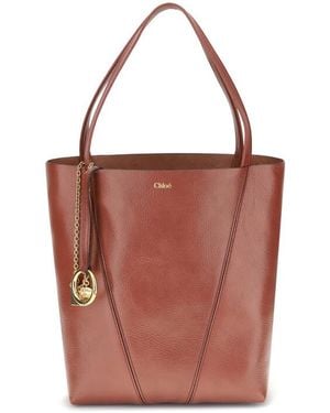 Chloé Chlo Spin Shoulder Bag - Red