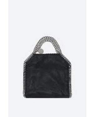 Stella McCartney Tiny Shaggy Tote Bag - Black