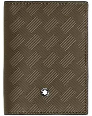 Montblanc Extreme Leather 4Cc Card Holder - Green